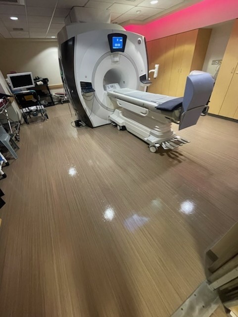 MRI scanner room